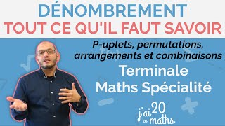 Tout ce quil faut savoir sur le dénombrement Puplets Permutations arrangements amp combinaisons [upl. by Divaj]