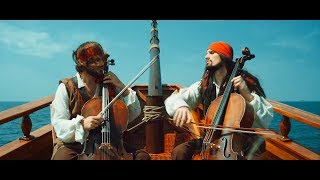 2CELLOS  Pirates Of The Caribbean OFFICIAL VIDEO [upl. by Darn153]