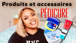 PRODUITS ET ACCESSOIRES POUR PÉDICURE FAIT MAISON 🏠💁🏾‍♀️ [upl. by Anigal]