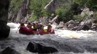 Maine Whitewater Rafting Penobscot River [upl. by Lomasi]