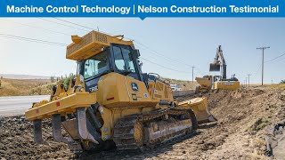 Topcon Machine Control Technology  Nelson Construction Testimonial [upl. by Chad]