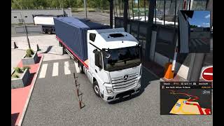 Carbon Black Powder 8 t  Strasbourg to Zurich  Euro Truck Simulator 2 [upl. by Etta]