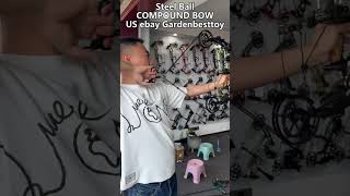 Play a steel bow compound bow [upl. by Bloem]