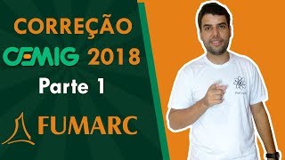 Correção CEMIG 2018 parte 1  Física  FUMARC [upl. by Allen]