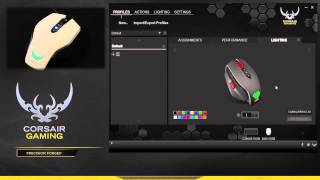 Tutrorial Custom Lighting settings overview for M65 RGB and Sabre RGB Gaming Mice [upl. by Morentz]