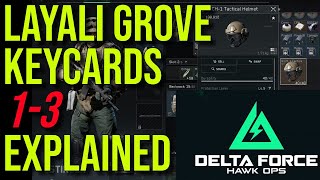 Layali Grove Keycard Locations  Delta Force Hawk Ops [upl. by Kuo]