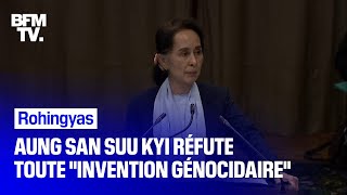 Rohingyas Aung San Suu Kyi réfute toute intention génocidaire [upl. by Eivlys354]