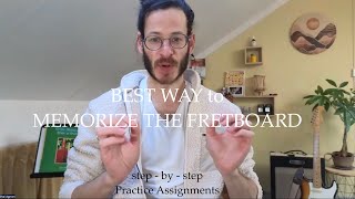 The BEST WAY to MEMORIZE THE FRETBOARD  Stepbystep instructions  Master the Fretboard QampA [upl. by Odanref]