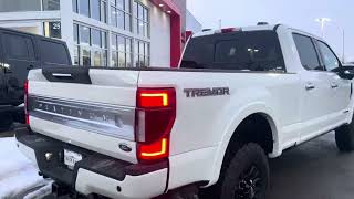 2022 f350 platinum tremor [upl. by Neomah]