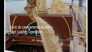 Procedimentos para inicio do carregamento do navio [upl. by Meridel]