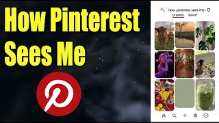 How to Do the How Pinterest Sees Me Trend  Full Guide [upl. by Jermain541]