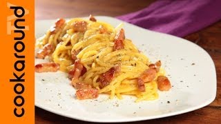 Spaghetti alla carbonara tutorial ricetta originale [upl. by Dadirac]