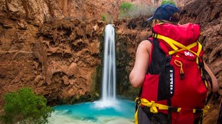 Discovering Havasupai Stunning Waterfalls of the Grand Canyon  hiking to Havasupai Village [upl. by Tillfourd]