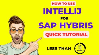 How to use Intellij For Hybris  Hybris Tutorials  hybris tutorial for beginners [upl. by Ydnal]