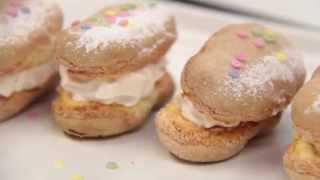 LCB  Biscuits de Montbozon chantilly pêches pochées à la fleur de sureau et sorbet framboise [upl. by Nuriel493]