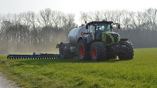 CULTAN Flüssigdüngung mit Claas MR NeuburgSchrobenhausen [upl. by Akaya]