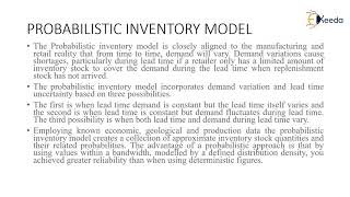 Probabilistic Models  Inventory Control  Production Planning and Control [upl. by Arikehs]