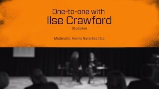 Stockholm Design Talks Onetoone on Stage interview with Ilse Crawford [upl. by Bak633]