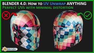 Blender 40 How to UV Unwrap Anything [upl. by Persons781]