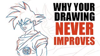 2d Animator Truths  Why Your Drawing Doesnt get Better [upl. by Llertac711]