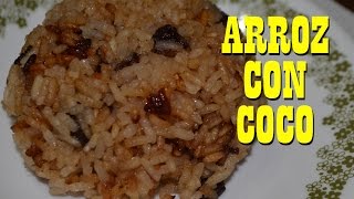 ARROZ CON COCO  ¿Cómo hacer arroz con coco RECETA  Cocine con Tuti [upl. by Carmelo]