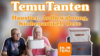 TemuTanten Aufbewahrung Küchenartikel und Deco Artikel ☘️ [upl. by Hedelman]