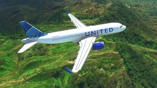 Epic Guam Adventure ✈️ Watch United Airlines Tear Up the Skies in MSFS 2020 [upl. by Glennon]