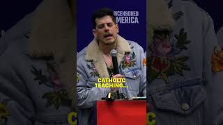 Milo Yiannopoulos DEBATES Destiny on Catholicism  Shorts Funny Milo Destiny UTK [upl. by Assirem]