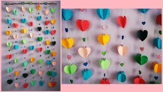 how to make easy paper wall hanging [upl. by Laraine]