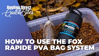 How To Use The Fox Rapide PVA Bag System – Carp Fishing Quickbite [upl. by Lucrece736]