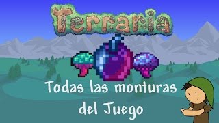 Terraria 135 Todas las monturas del Juego [upl. by Yornoc685]