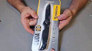 Camillus Cuda Folding Knife 9”  Weirdest Knife Ever Made 35 [upl. by Awra85]