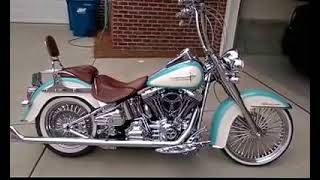 2008 Harley Davidson Softail Deluxe Cholo Style [upl. by Woodhouse]