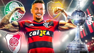 CLIMA TENSO e JOGO FORA DE CASA PELA LIBERTADORES  MODO CARREIRA do CADUH TREM  FC24 [upl. by Anilyx]