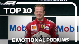 Top 10 Emotional Podiums [upl. by Oznola]