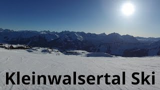 Kleinwalsertal Ski  Skifahren am Ifen im Kleinwalsertal [upl. by Nylidam]