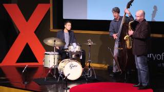 Improvisational jazz performance Peter Epstein at TEDxUniversityofNevada [upl. by Anigroeg484]