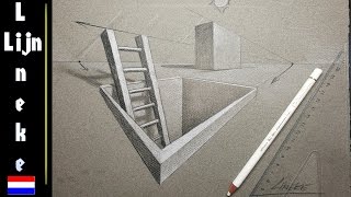 Schaduw en Licht tekenen  Je Perspectief tekening wordt 3D [upl. by Tomlinson]