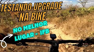 Dia de testar os upgrades na bike [upl. by Ally804]