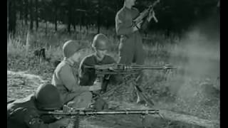 Sounds of MG42 MG34 amp MP40 Schmeisser Firing [upl. by Atsylac]