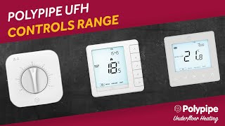 The differences between the Polypipe Underfloor Heating controls range  Simple Standard Smart [upl. by Stacee86]