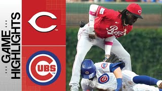 Reds vs Cubs Game Highlights 8323  MLB Highlights [upl. by Pallua287]