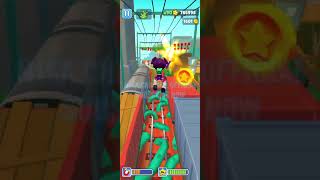 SUBWAY SURFERS quotNO FLOOR CHALLENGEquot IN PLANT INVASION  JIYEONG CELESTIAL OUTFIT amp EAGLE [upl. by Neemsaj]