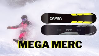 Testing the Capita Mega Merc in Deep Powder [upl. by Pulchia]