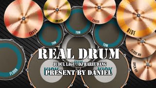 Real Drum cover  Dj Hareudang  DJ tik tok full bass [upl. by Tudor39]