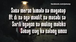 Smugglaz  Pakiusap Lang Naman Lyrics Video [upl. by Joacimah]