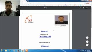 How to download Aadhaar Certificate for NSEIT exam passed Candidates [upl. by Ynnelg]