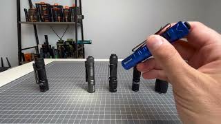 14500 Comparison  What is the BEST 14500 Flashlight camping fishing edc hiking [upl. by Ainola]