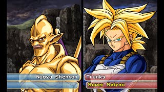 Nuova Shenron vs Trunks Super Saiyan BT4 [upl. by Montanez]