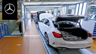 MercedesBenz production Factory tour [upl. by Kevyn]